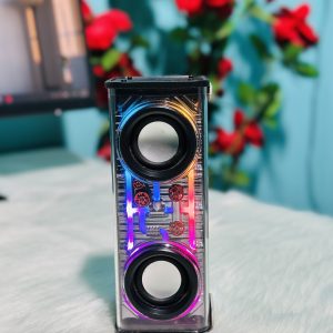 Mecha Transparent RGB Light Bluetooth Speaker